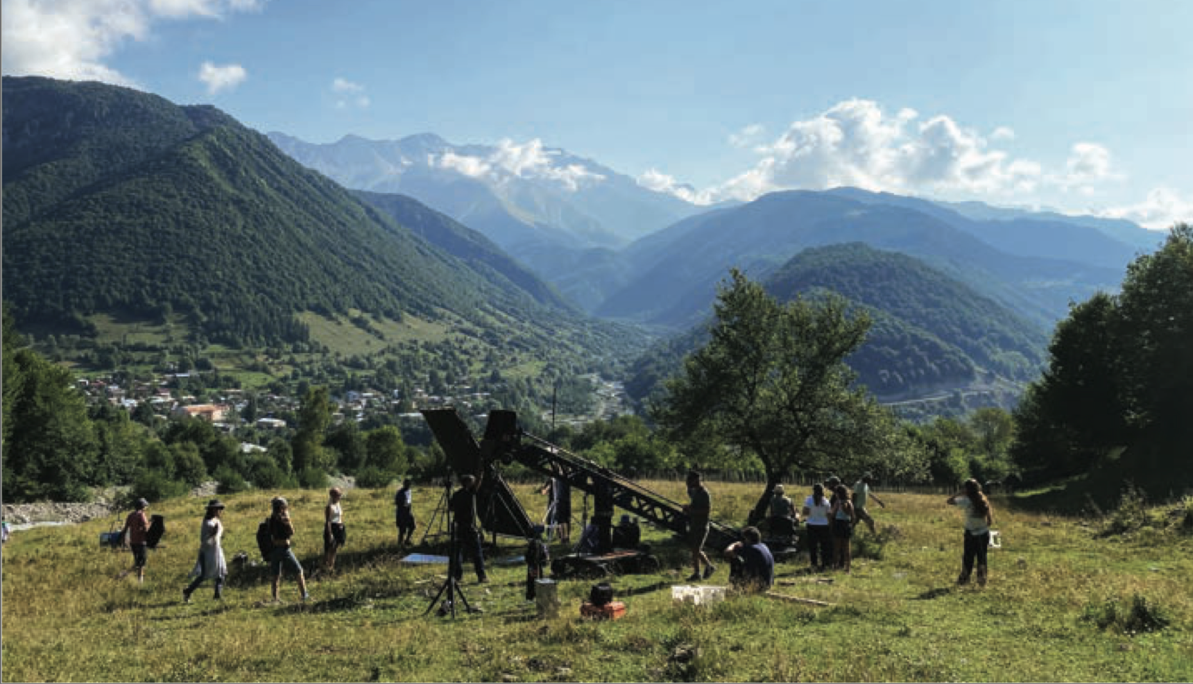 Green screen studio camera